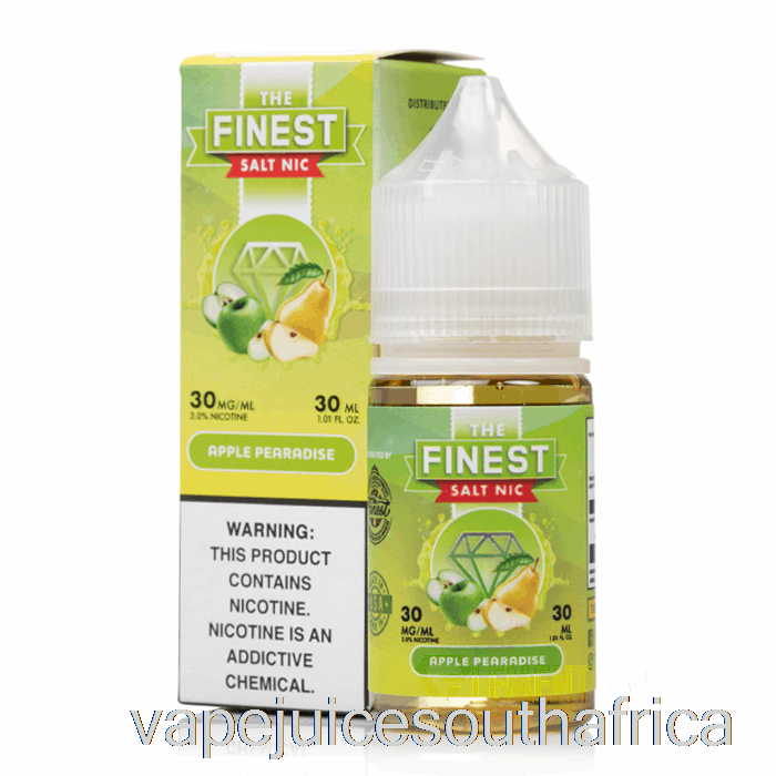 Vape Juice South Africa Apple Pearadise - The Finest Fruit Edition Salt Nic - 30Ml 50Mg